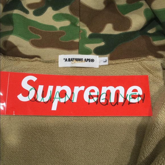 Bape Hoodie Camo size L - Picture 4 of 5